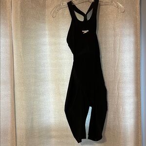 Speedo Black Swim tech suit